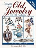 Answers To Questions About Old Jewelry 18401950 English Edition