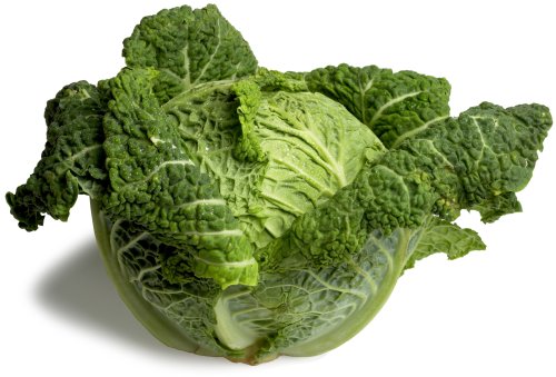 Organic Savoy Cabbage, One Head
