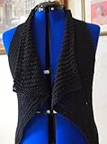 Oh So Easy Vest Single Knitting Pattern English Edition