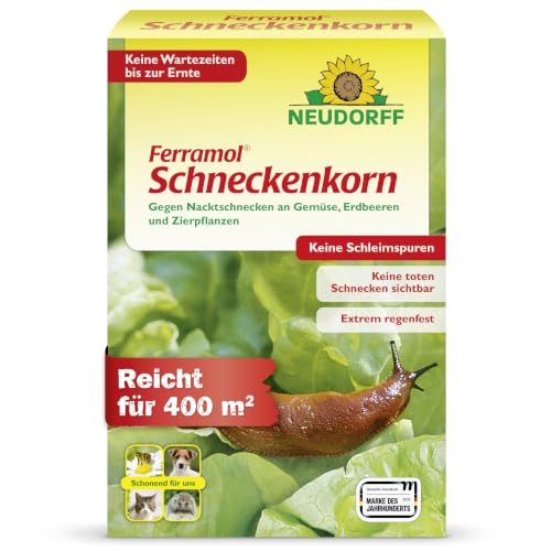 🔥 STARKER PREIS (-50%) Neudorff Ferramol Schneckenkorn – Zuverlässiger und schneller Schneckenschutz - Extrem Regenfest. Keine toten Schnecken sichtbar, keine Schleimspuren. Schonende Rezeptur, 2 kg