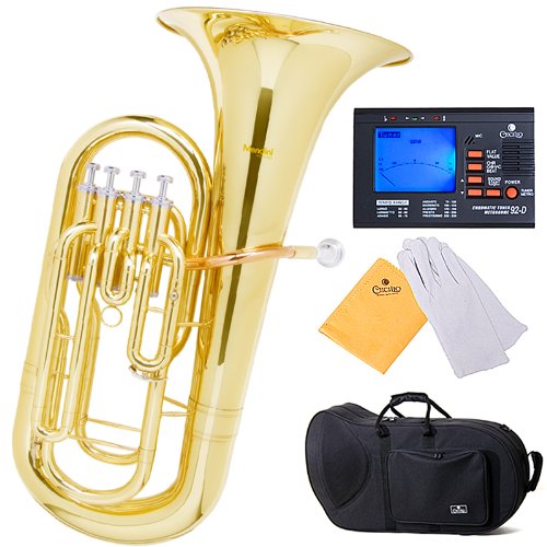 Mendini Lacquer Brass B Flat Euphonium Simple Yet Solid Very good value