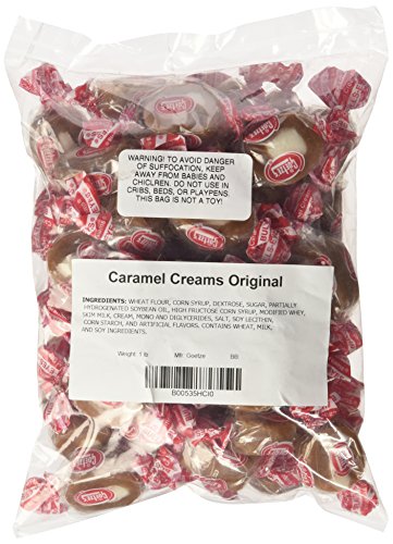 Goetze's Candy Vanilla Caramel Creams - 1 Pound Bag (16 Ounces) - Fresh from the Factory