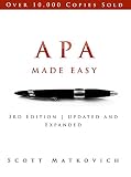 Apa Made Easy Revised And Updated For The Apa 6th Edition English Edition