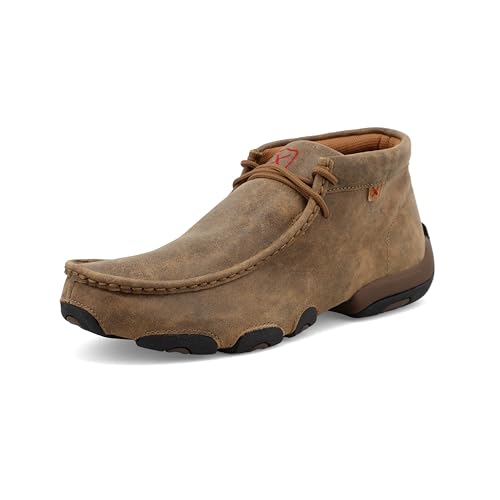 Twisted X Men's THE ORIGINAL Chukka Driving Moc, Moc Toe, Bomber, 11 M