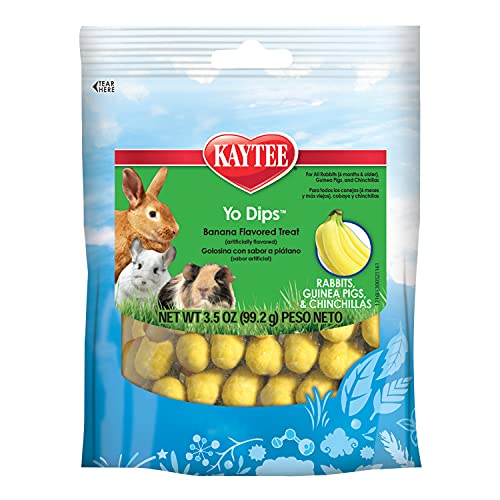 Kaytee Yo Dips - Banana Flavored Treat Real Yogurt A wide range of small animals absolutely love