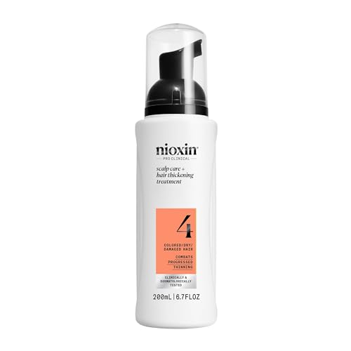 Nioxin System 4 | Scalp Care | Leave-In Treatment | Colored Damaged Hair