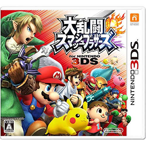 【3DS】ニンテンドー3DSの名作・アクションゲーム人気投票＆ランキング【ACT】　75位　大乱闘スマッシュブラザーズ for Nintendo 3DSの画像