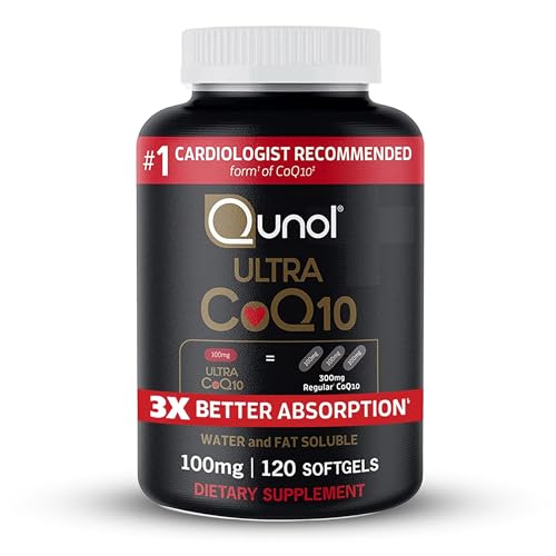 Ultra Coq10 100mg 3x Better Absorption Patented Water And Fat Soluble