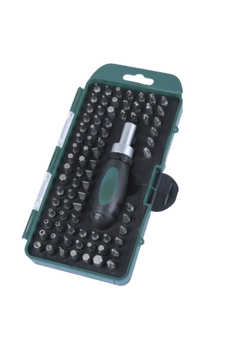 (-55%) Brüder Mannesmann Bitsatz 79-tlg., mit ergonomischem Griff, magnetisch, Chrom-Vanadium-Stahl, für Heimwerker- und Profi-Reparaturen, kompakte Aufbewahrungsbox | M29894