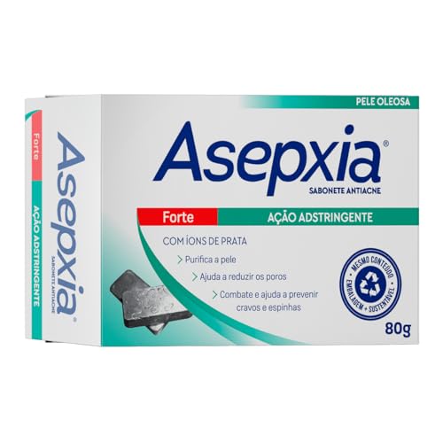 Sabonete Forte 80G Asepxia Pacote