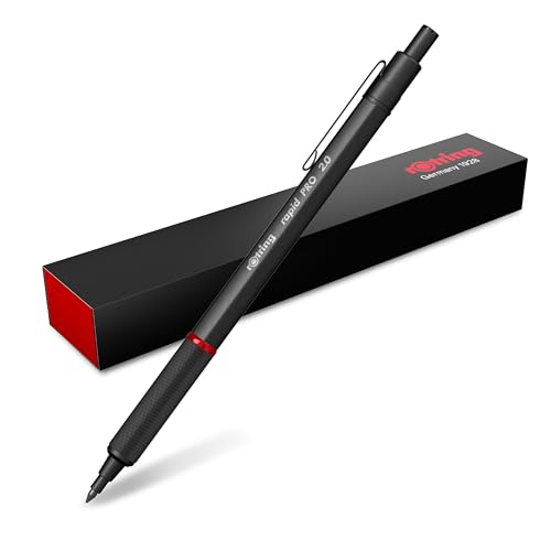 rOtring Rapid Pro Mechanical Pencil, 2.0 mm, Black