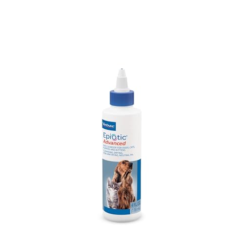 Virbac Epiotic Advanced Ear Cleanser for Dogs and Cats 4 oz
