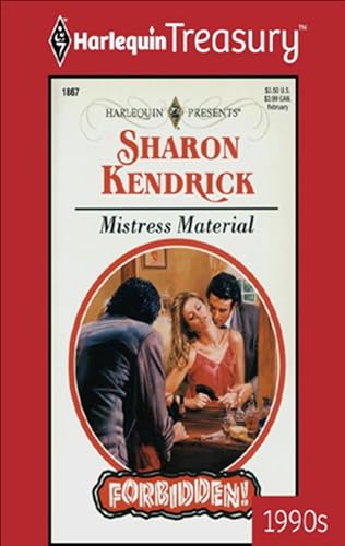 Mistress Material (By: Sharon Kendrick) cover