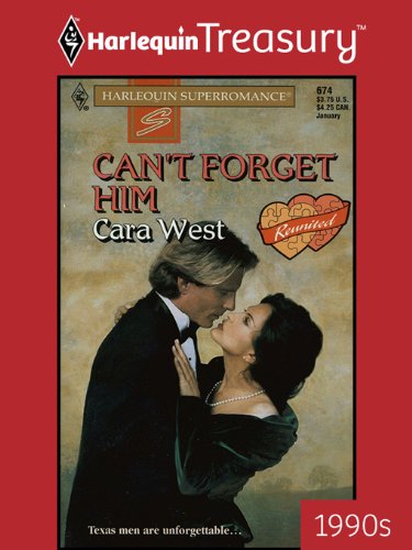 Can't Forget Him (By: Cara West) cover