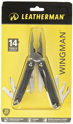 Wingman Multi-Tool, Silver, 14 Tools