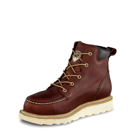 Irish Setter, Ashby, Men's, 6", Soft Toe, Work Boot, Brown, 12 D (Medium)