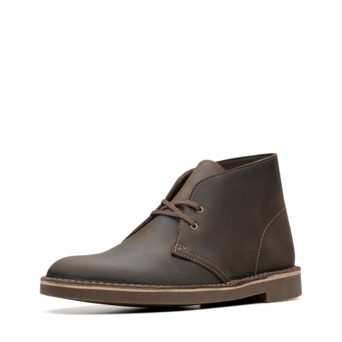 Clarks Men's Bushacre 2 Ankle Boot, Beeswax, 7.5 M US