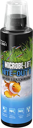 Starter bacteria aquarium 236 ml – safe start for medium tanks & fish stocking – supports biological filtration & stable water – reduces ammonia & nitrite naturally – ARKA Nite-Out II