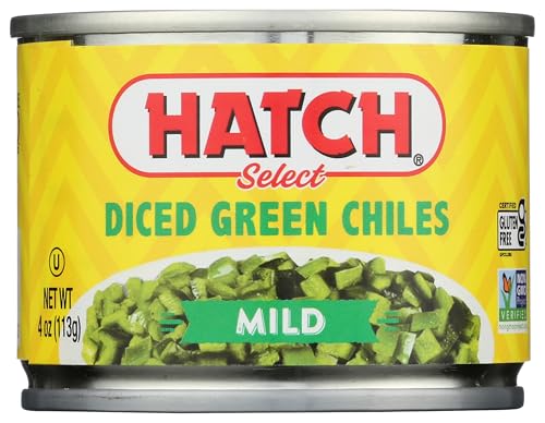 Hatch Mild Diced Green Chilies, 4 Oz