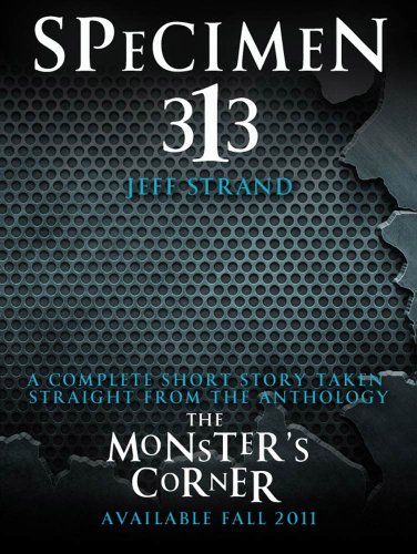 Specimen 313 book cover