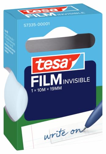 🔥 STARKER PREIS (-56%) tesafilm Invisible Klebeband - höchst transparent - 10 m x 19 mm