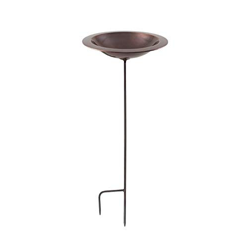 Achla Designs Classic II Copper Birdbath with Stake