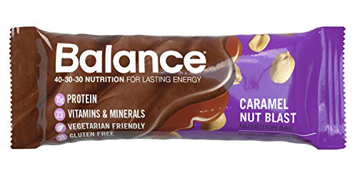 Balance bar Gold caramel nut blast nutrition Energy bars - 6 ct (750049015021)