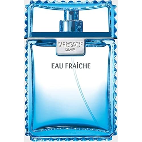 Man Eau Fraiche Eau De Toilette Spray Men by Versace, 6.7 Fl Oz