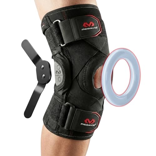 McDavid- Meniskus und Bänder Kniestütze - Bandage knie - orthese knie - Verhindert Verletzungen und lindert Schmerzen - Sichere Passform - kniebandage