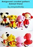 Amigurumi Crochet Pattern Animal Friends Cattigermonkeypig English Edition