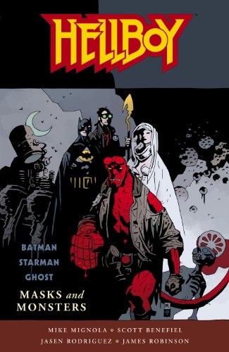 Masks and Monsters (By: Mike Mignola) cover