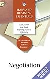 Negotiation Harvard Business Essentials English Edition