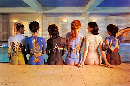 BUY ART FOR LESS Officially Licensed Pink Floyd Back Catalog Music Album Artwork Art Poster - 36 x 24 Inch - Decorative Print - Poster Paper - Ready to Frame