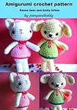 Amigurumi Crochet Pattern Emma And Emily Cat English Edition