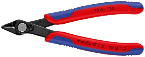 (-43%) KNIPEX Electronic Super Knips Elektronik-Seitenschneider, 125mm, 78 61 125
