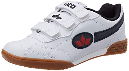 (-33%) Lico Unisex Kinder Bernie V Hallenschuhe, Weiß Marine, 40 EU