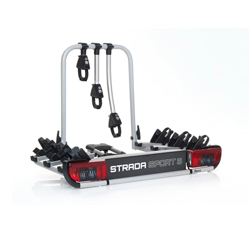 (-15%) Atera 022685 Fahrradträger Strada Sport 3, Kupplungsträger, für 3 Fahrräder, silber