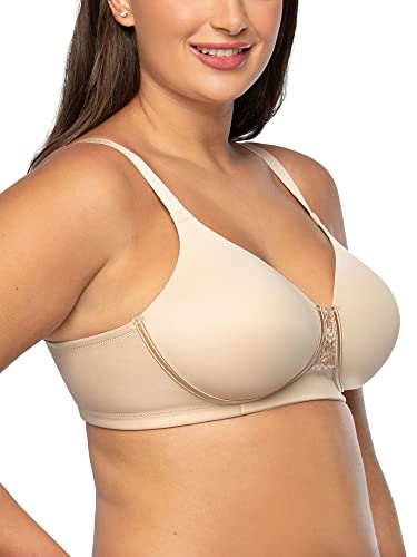 Vanity Fair womens Full Figure Beauty Back Smoothing Bra, Wirefree - Beige, 40B US