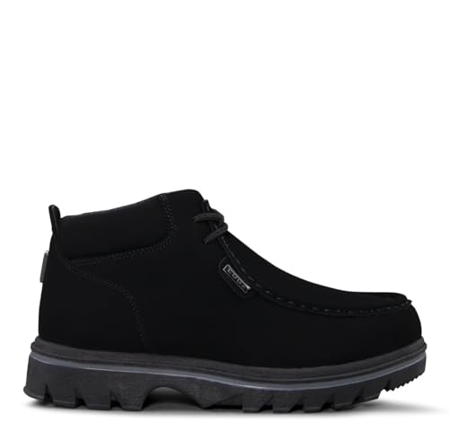 Lugz Men's Fringe Fashion Boot, Black Durabrush, 11 D US