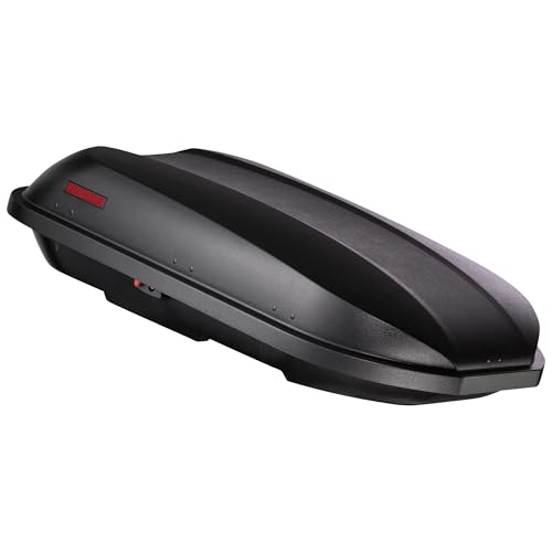 Yakima RocketBox Pro 14 Compact Roof Cargo Box Carrier, 14 Cu Ft Premium Aerodynamic Storage with Dual Side Opening, SKS Locks, Tool Free Installation