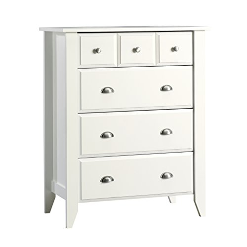 Sauder Four-Drawer Dresser Best for Small Spaces This simple dresser is perfect for when you need a