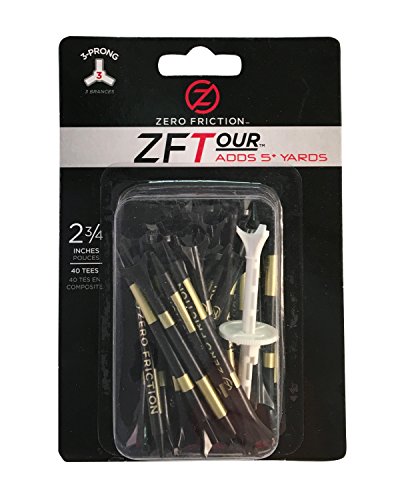 Zero Friction Tour 3-Prong Golf Tees