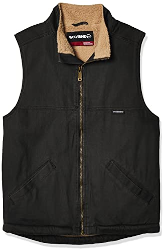 Wolverine Mens Upland Sherpa Lined Work Vest