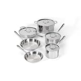 All-Clad D3 Stainless Steel 10-Piece Set