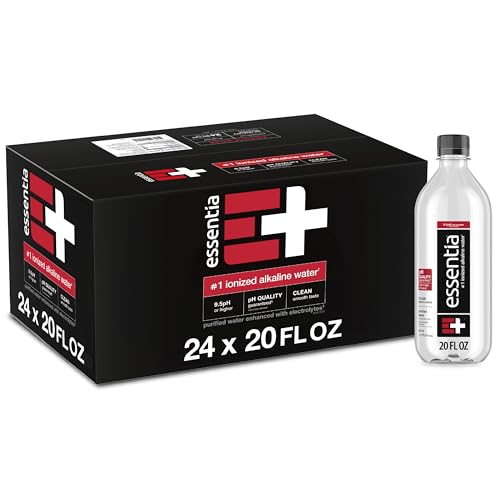 Essentia Water LLC, Ionized Alkaline Bottled Water; 99.9% Pure, Infused with Electrolytes, 9.5 pH or Higher a Clean, Smo