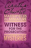The Witness For The Prosecution An Agatha Christie Short Story English Edition
