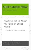 Kiss Me, Kate : Always true to you in my fashion [score : vocal]