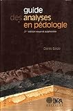 Guide Des Analyses En Pdologie 2e Dition Revue Et Augmente Techniques Et Pratiques