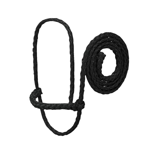 Weaver Leather Livestock Poly Rope Sheep Halter, Black