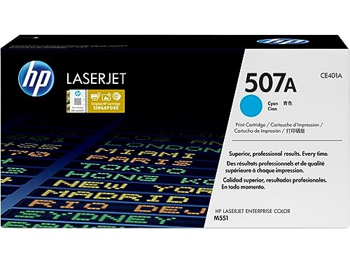 HP 507A Cyan Original LaserJet Tonerkartusche
